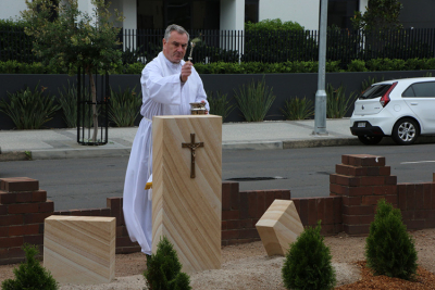 Blessing of the ANZAC Remembrance Garden